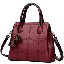 Load image into Gallery viewer, Genuine Leather Casual Tote Handbag