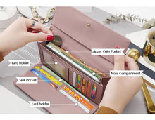 Load image into Gallery viewer, Long Style Multi functional Wallet Purse