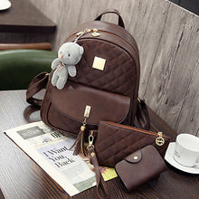 Load image into Gallery viewer, Bear Backpack For Girls (3 Pcs)
