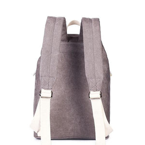 Simple Lightweight Canvas Backpack
