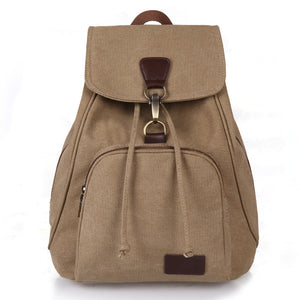 Female Canvas Backpack