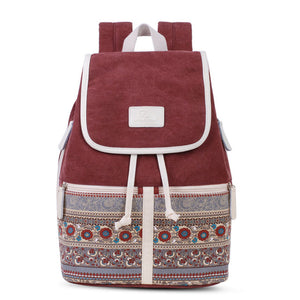 Simple Lightweight Canvas Backpack