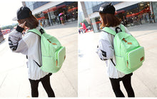 Load image into Gallery viewer, Feminine Canvas Backpack