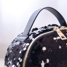 Load image into Gallery viewer, PU Leather Sequins Backpack