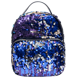 PU Leather Sequins Backpack