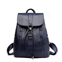 Load image into Gallery viewer, High Quality Leather Female Backpack