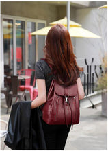 Load image into Gallery viewer, High Quality Leather Female Backpack