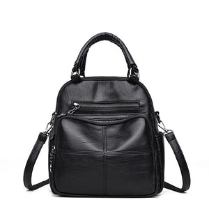 High Quality Woman's Leather Backpack