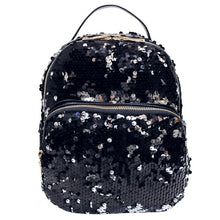 Load image into Gallery viewer, PU Leather Sequins Backpack
