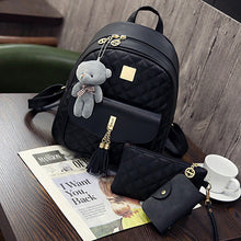 Load image into Gallery viewer, Bear Backpack For Girls (3 Pcs)