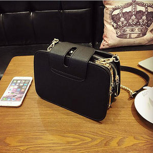 Chain Strap Flap Designer Shoulder Bag