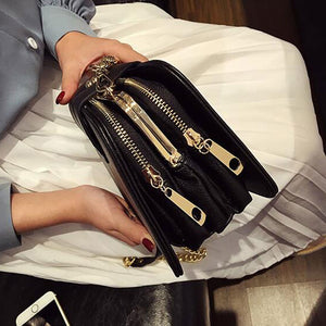 Chain Strap Flap Designer Shoulder Bag