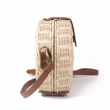 Load image into Gallery viewer, Bohemian Bali Rattan Beach Straw Bag