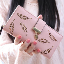 Load image into Gallery viewer, Hollow Leaves Long Wallet For Women