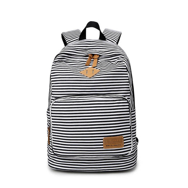 Feminine Canvas Backpack