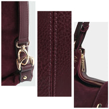 Load image into Gallery viewer, Real Split Suede Leather Shoulder Bag