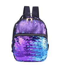 Load image into Gallery viewer, PU Leather Sequins Backpack