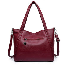 Load image into Gallery viewer, High Quality Vegan Leather Shoulder Bag