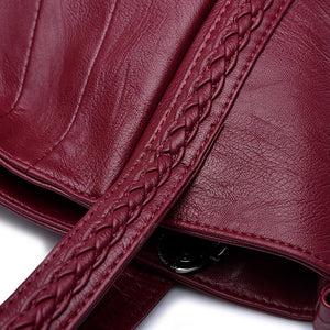 High Quality Vegan Leather Shoulder Bag